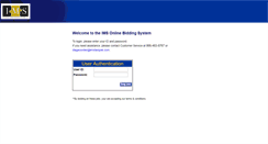Desktop Screenshot of ebidexpress.imsfastpak.com